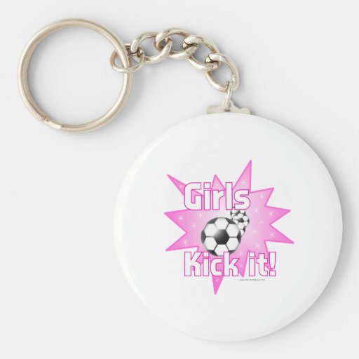 Girls Kick it Keychains