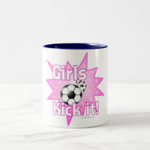 Girls Kick it Mug