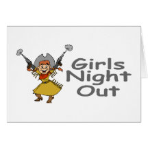 Girls Night Out Cowgirl Cards