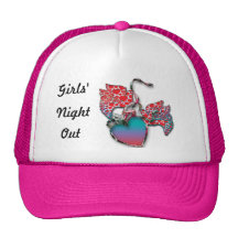 Girls' Night Out design Trucker Hats