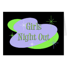 Girls Night Out invitation Cards