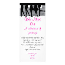 Girls Night Out Invites