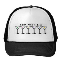 Girls Night Out Mesh Hats