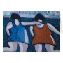 Girls night out thank you card