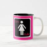 Girls Rule Junior Feminist Cup Mug