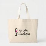 Girls Weekend (Wine) Canvas Bags