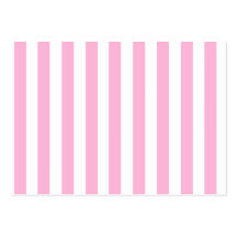 Girly Baby Pink Solid Stripes Pattern Business Card Template