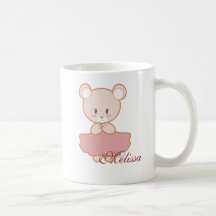 Girly Bear Coffee Mugs
