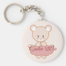 Girly Bear Keychains