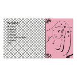 Girly Beauty Salon Business Card