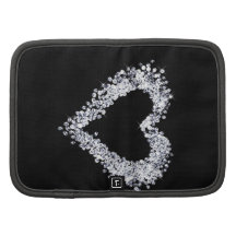 Girly chic Diamond love heart Planner