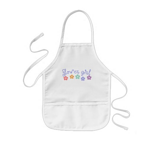 Girly-Cue Flower Girl Apron