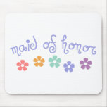 Girly-Cue Maid of Honour Mouse Mats