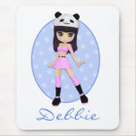 Girly Girl Debbie Custom Mousepad