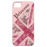 Girly grunge Union Jack princess iPhone 5 Cases