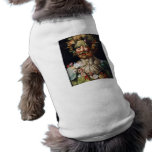 Giuseppe Arcimboldo Vegetable Man (Vertumnus) Doggie Tee Shirt