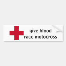 give blood bumper stickers