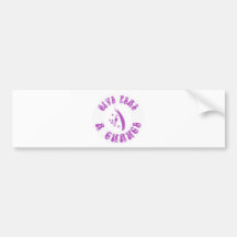 Give Peas A Chance Bumper Sticker