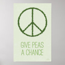 Give Peas A Chance Print