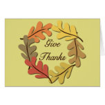 Give Thanks card
