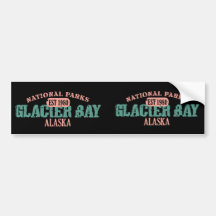 Glacier Bay National Park Bumper Stickers