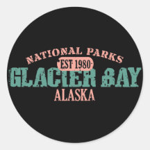 Glacier Bay National Park Stickers