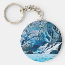 Glacier Falls Keychain
