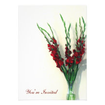 Gladiola Invitations