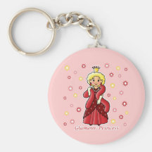 Glamour Princess Keychain