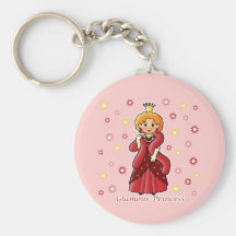 Glamour Princess Keychains