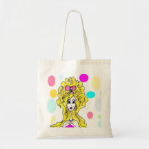 Glamourous Big Hair Lady Bag