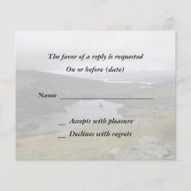 Glanmore Lake from Healy Pass Ireland. Full Colour Flyer