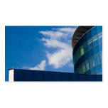 glass facade - corporate building business cards
