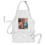 Glass Float and Orange Star Aprons