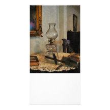 Glass Lamp and Stereopticon Customised Photo Card