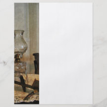 Glass Lamp and Stereopticon Flyer Design