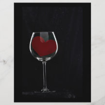 Glass of Love Personalized Flyer