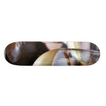 Glass Of White Wine Skate Board