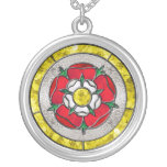 Glass Rose Necklace