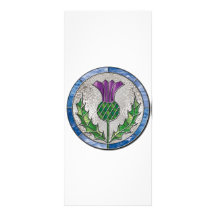 Glass Thistle Custom Rack Card