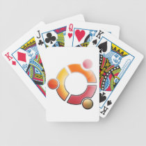 Glass Ubuntu Cards playing cards