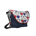 glasses messenger commuter bag
