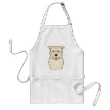 Glen of Imaal Terrier Cartoon Apron
