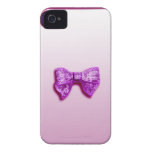 Glitter Bow iPhone 4 Covers