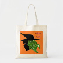 Glitter Witch treat bag