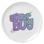 Glitterbug Party Plate