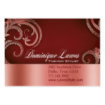 "Glitz Glam" - Classy Chic Elegant Fashion Stylist Business Card Template