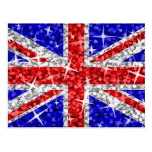 Glitz UK postcard