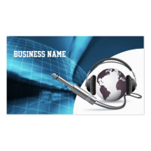 Global Call Centre/Sales Support Business Card