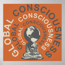 Global Consciousness Canvas Print